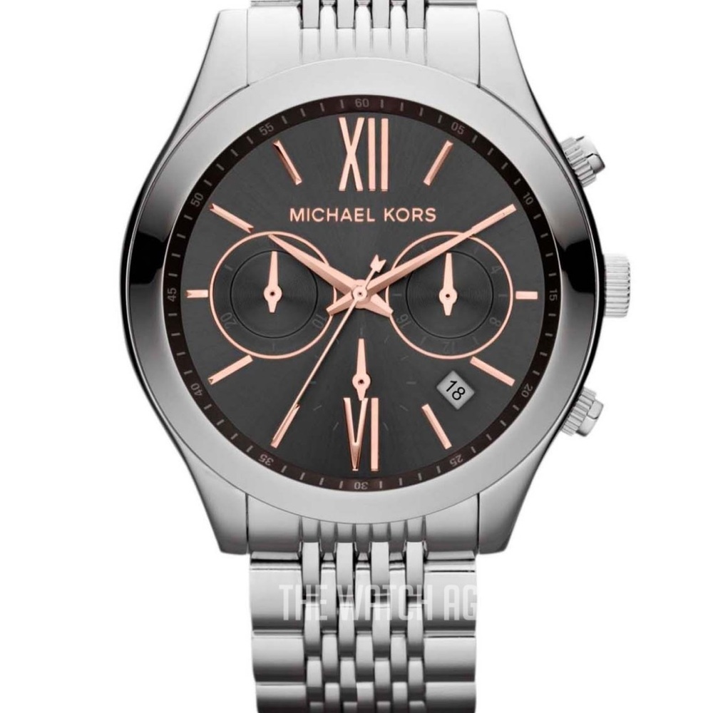 Michael Kors Silver Chronograph Watch